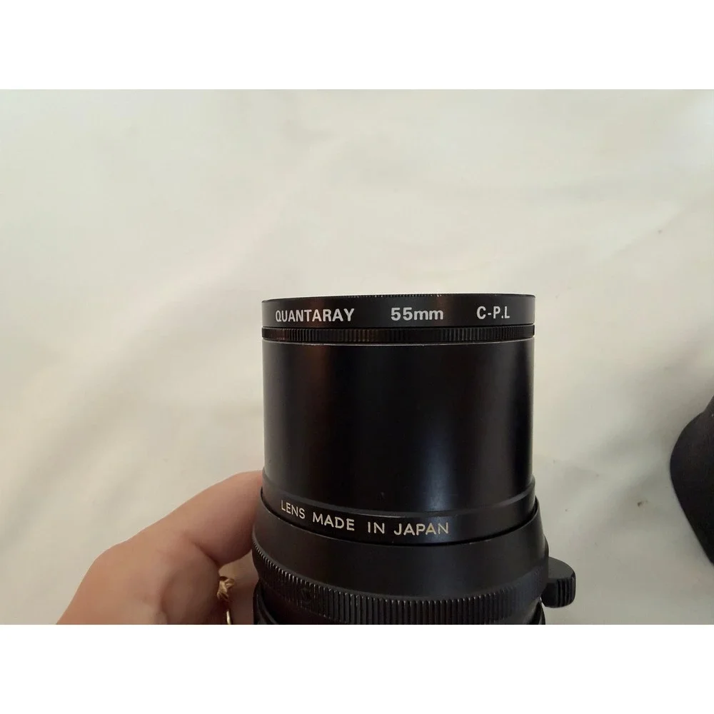 Quantaray 55mm‎ C-P.L Lens Made in Japan with Tiffen 55mm Close Up Filter Set
